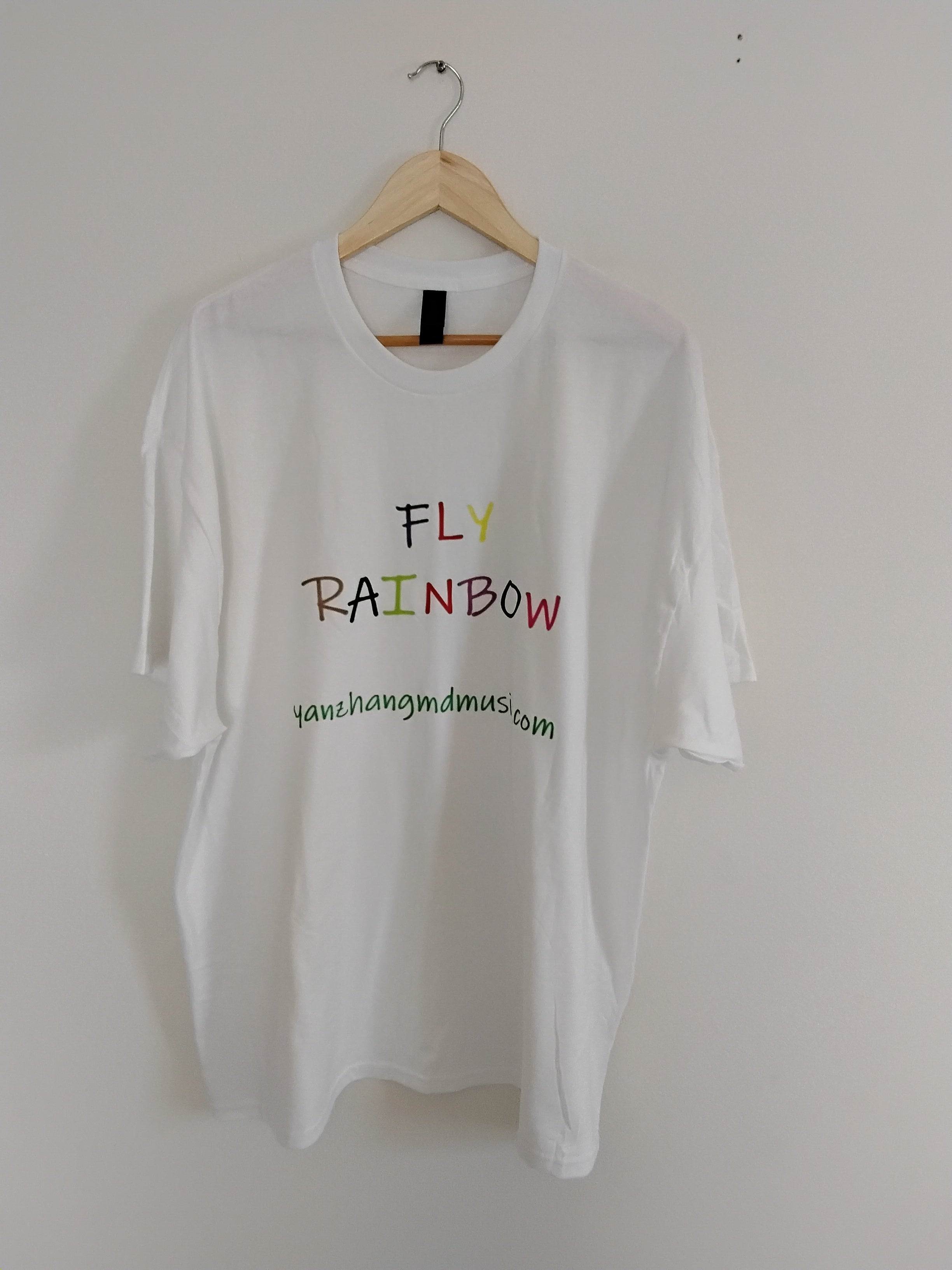 Fly Rainbow T Shirt, Cotton, New, All size (Copy)