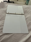 1.5 inch 3 hole binder, Avery brand, excellent