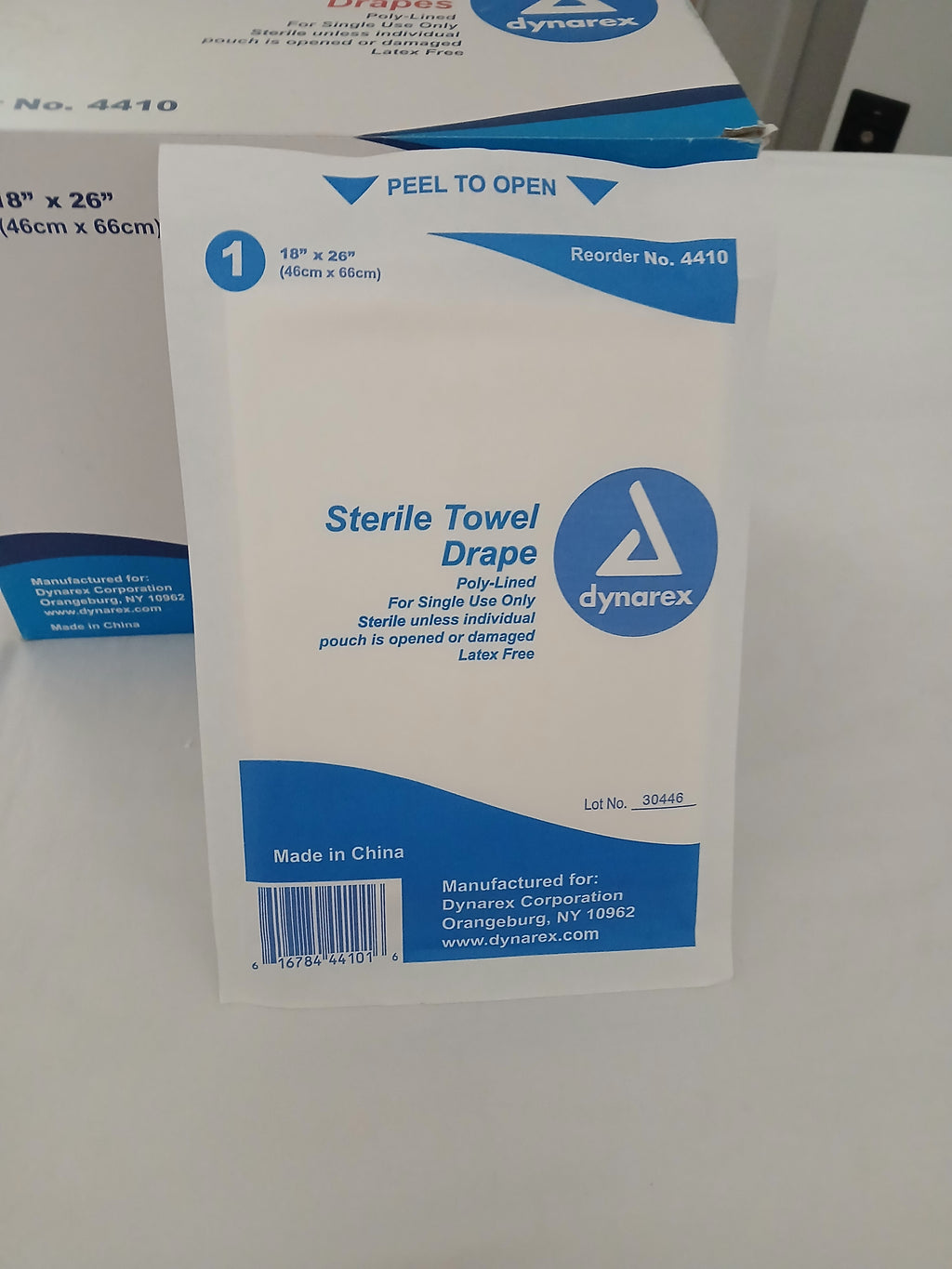 18x26 Sterile pads, 50 in a box, new
