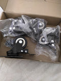 2 inch Casters, Heavy Duty,  4 Pieces With Accessories, New