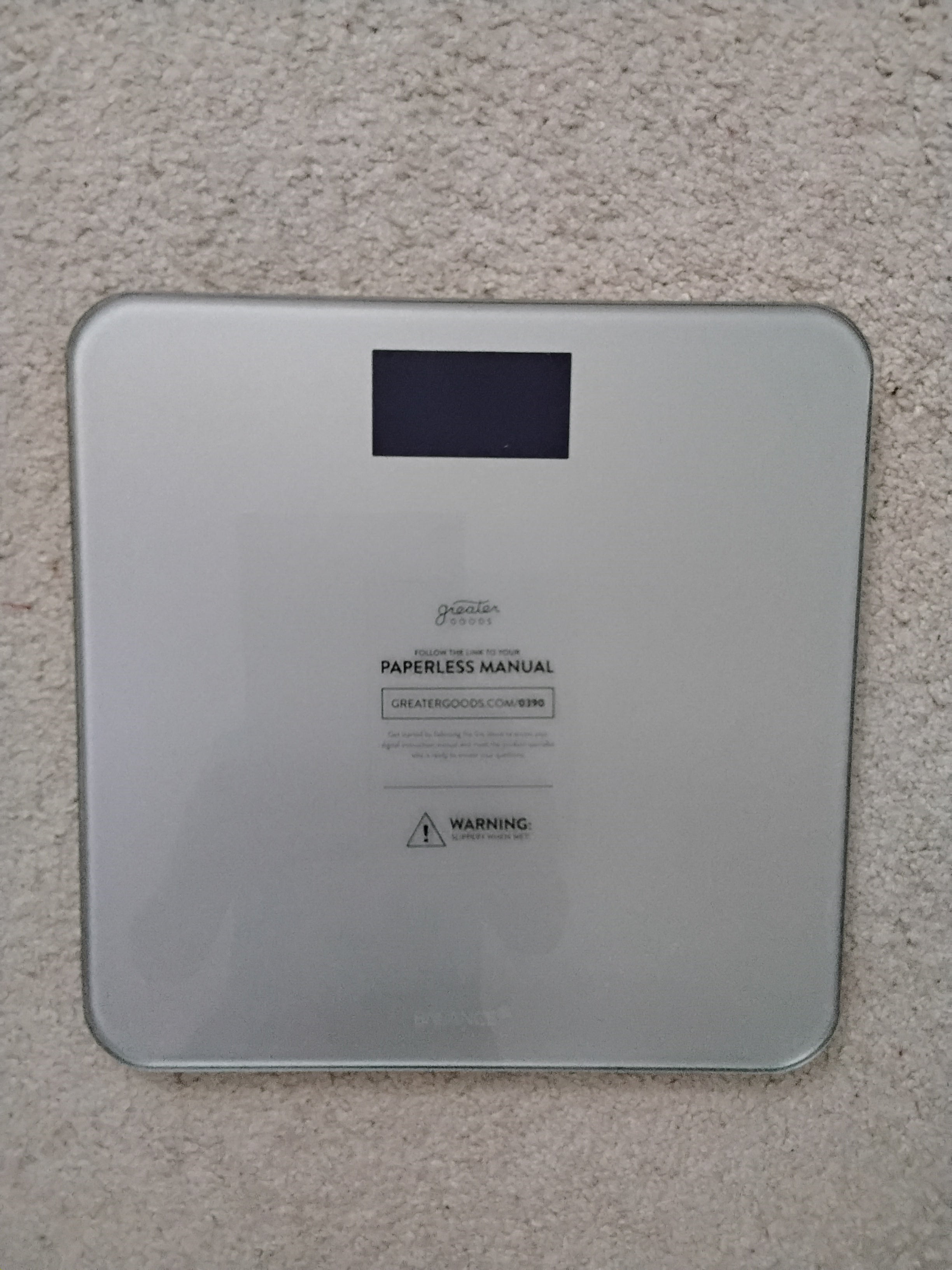 Weight Measure, Mint Condition