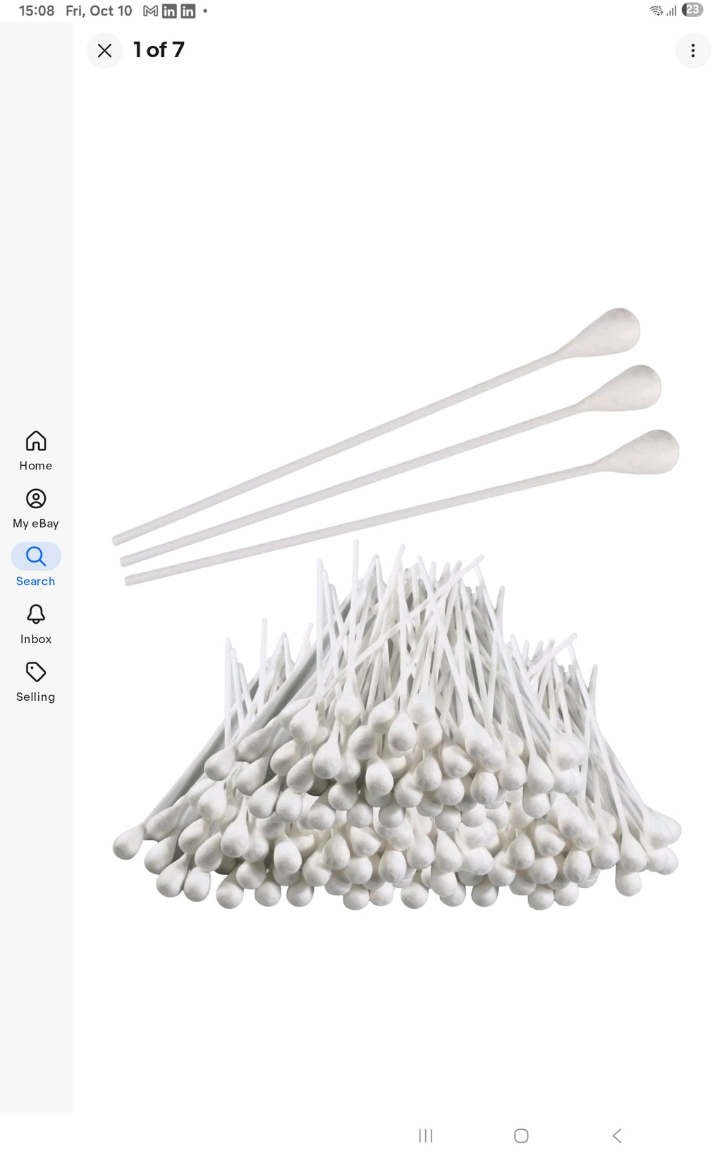 Medline 100 OBGYN 8 inch large Swabs, New in a box