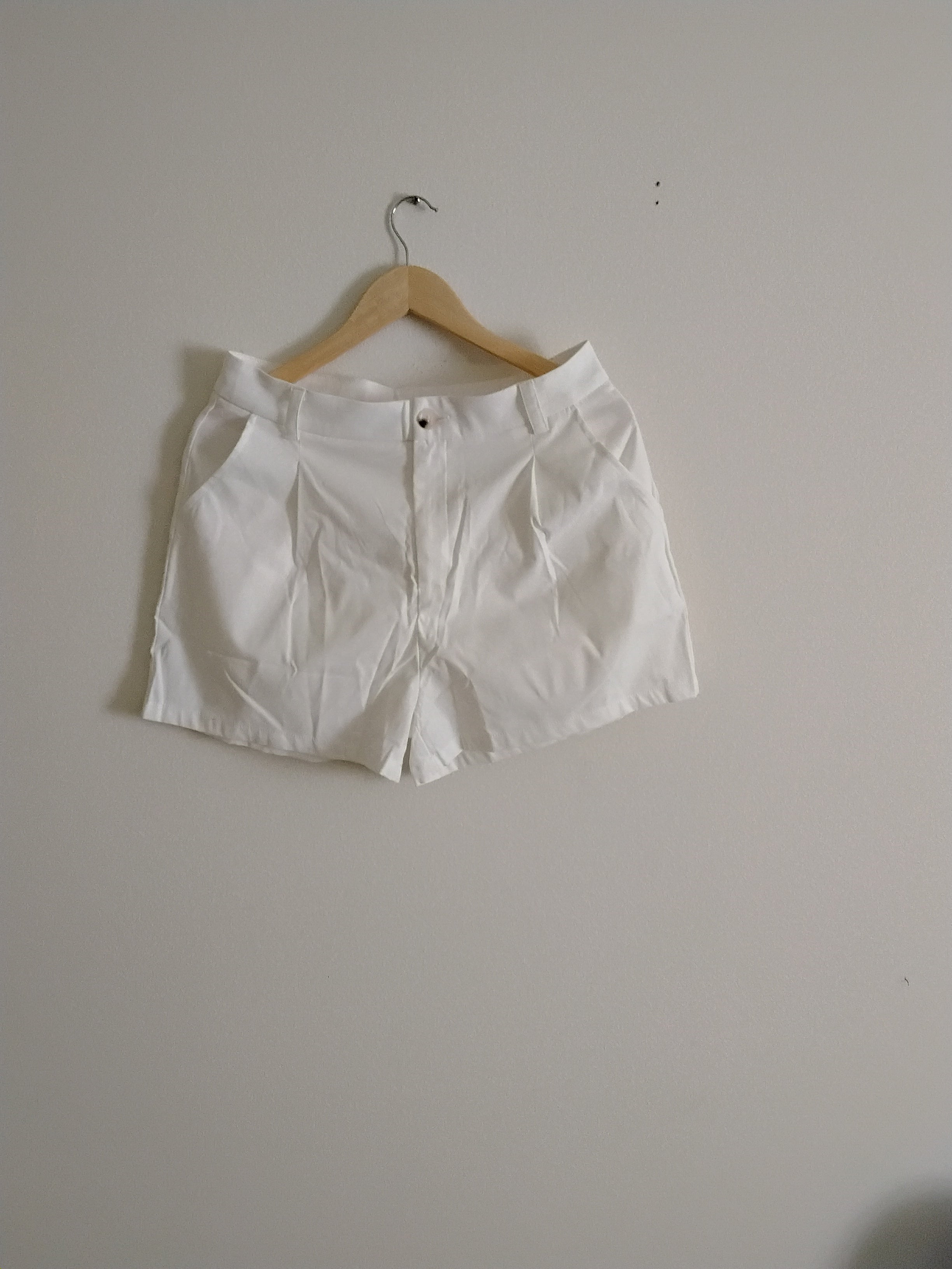 lady white shorts, Large, New